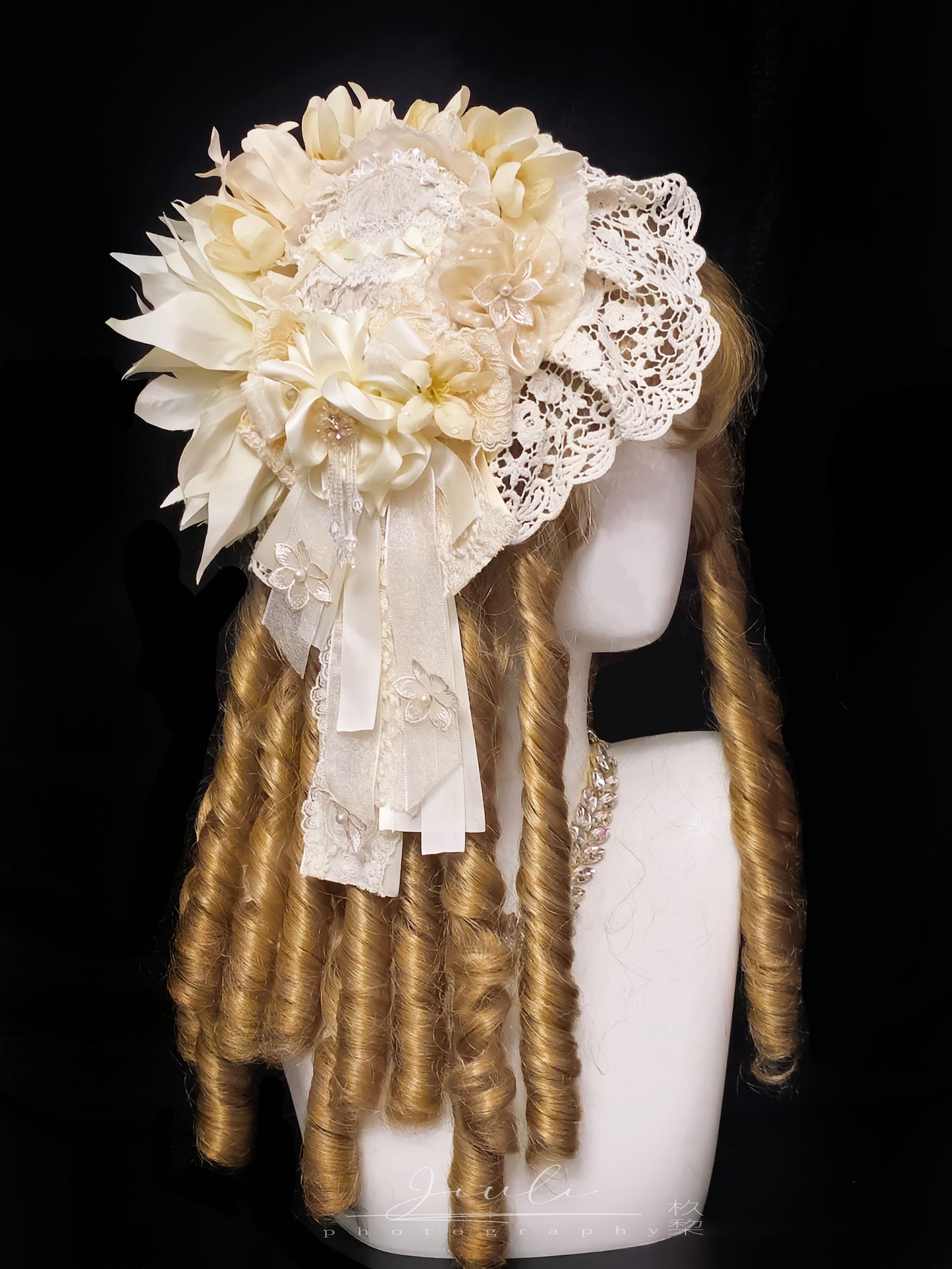 【受注予約~4/16】Lace Waltz × Apricot Waltz ワンピース・姫袖・フルセット【sedef】