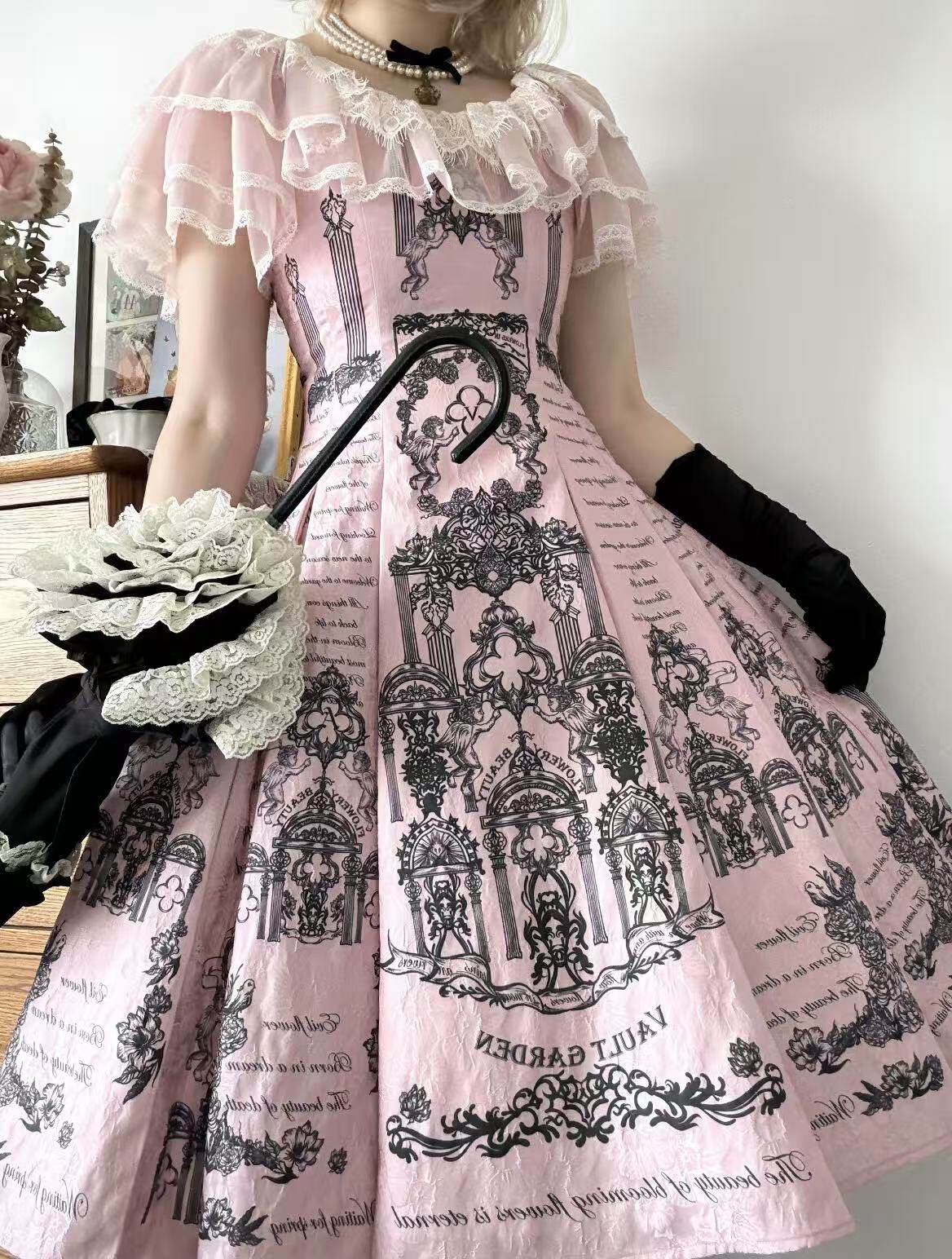 【受注予約~4/9】天使花園 ワンピース（ノーマル丈）【VaultDesign】