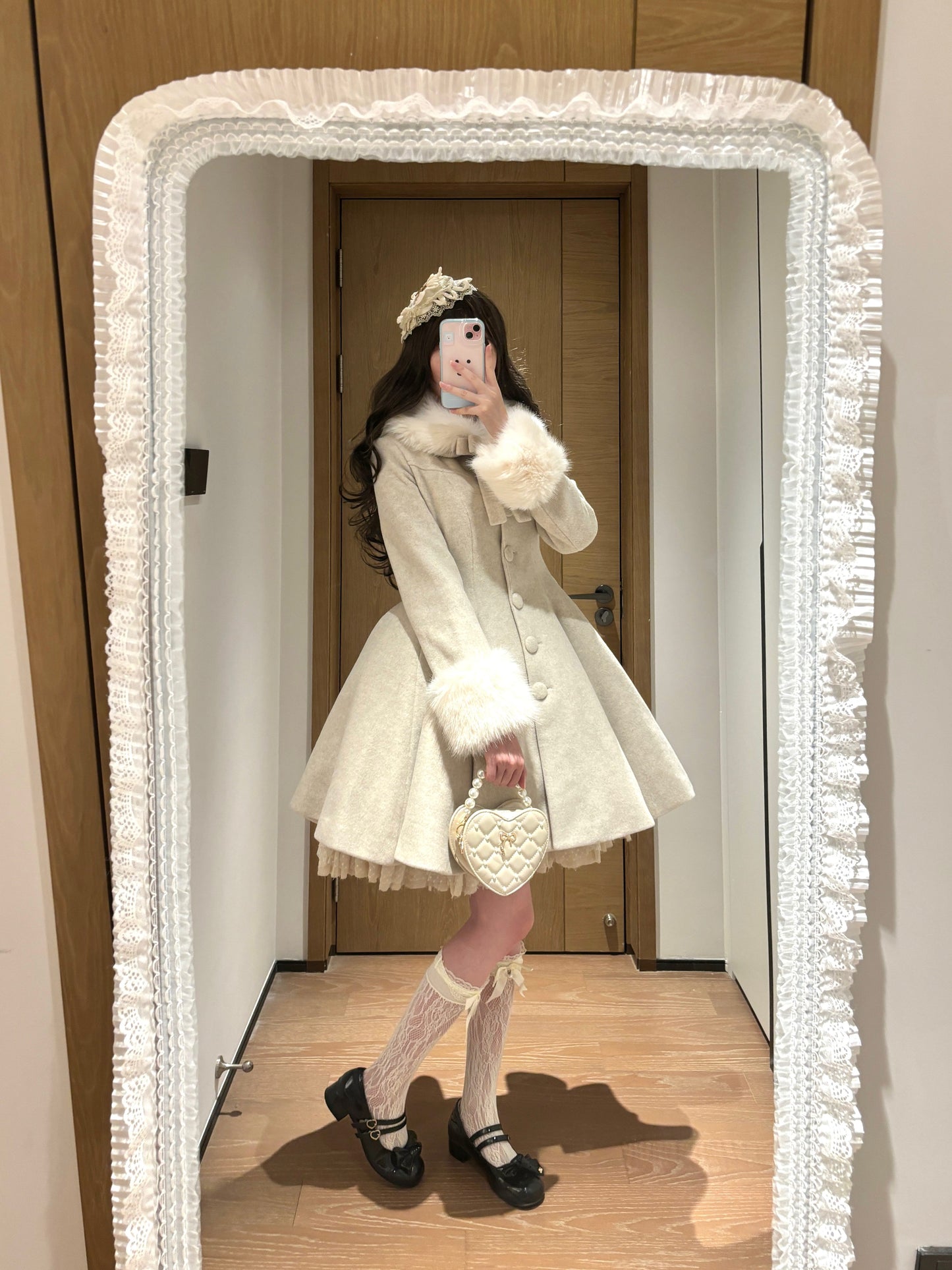 【受注予約~11/10】North Letter コート【Snow】