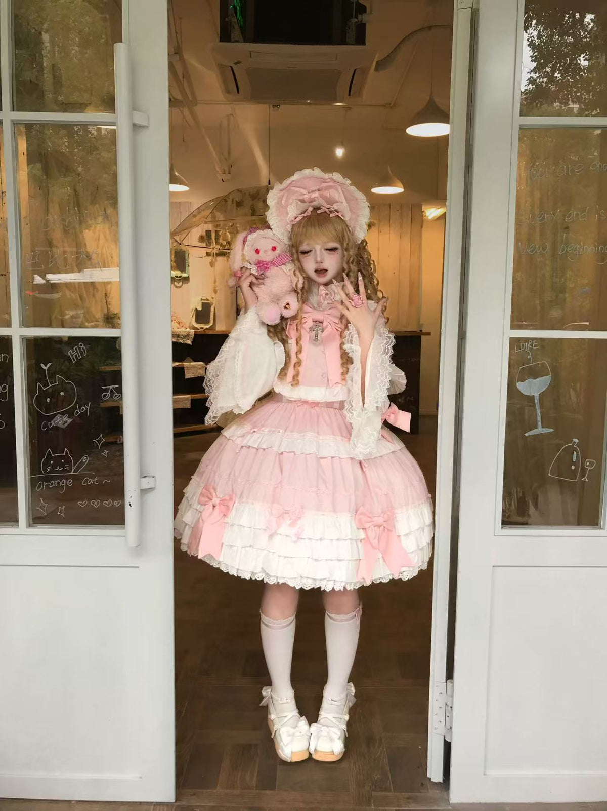 【受注予約~10/14】Labirinthe Doll 3.0 ジャンパースカート・ブラウス・ケープセット【MQ】
