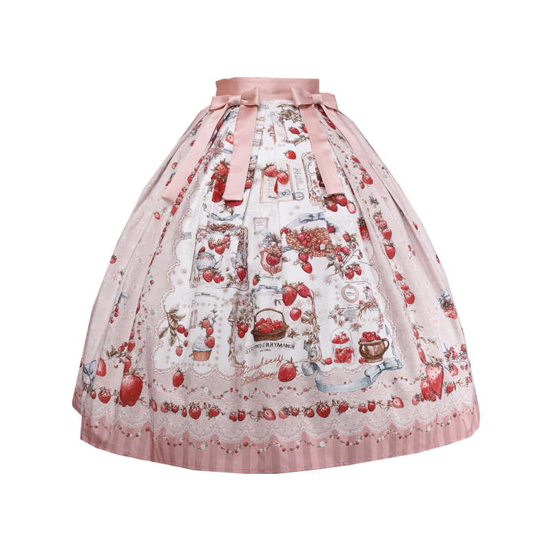 【受注予約~12/16】Strawberry Manor スカート【Balladeer】