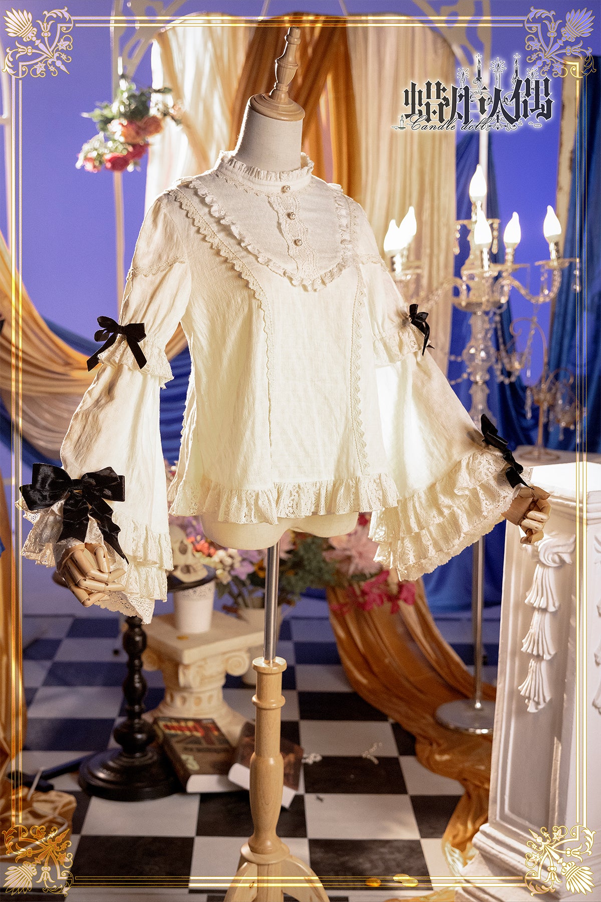 【受注予約~8/27】Candle Doll トップス【Bramble Rose】