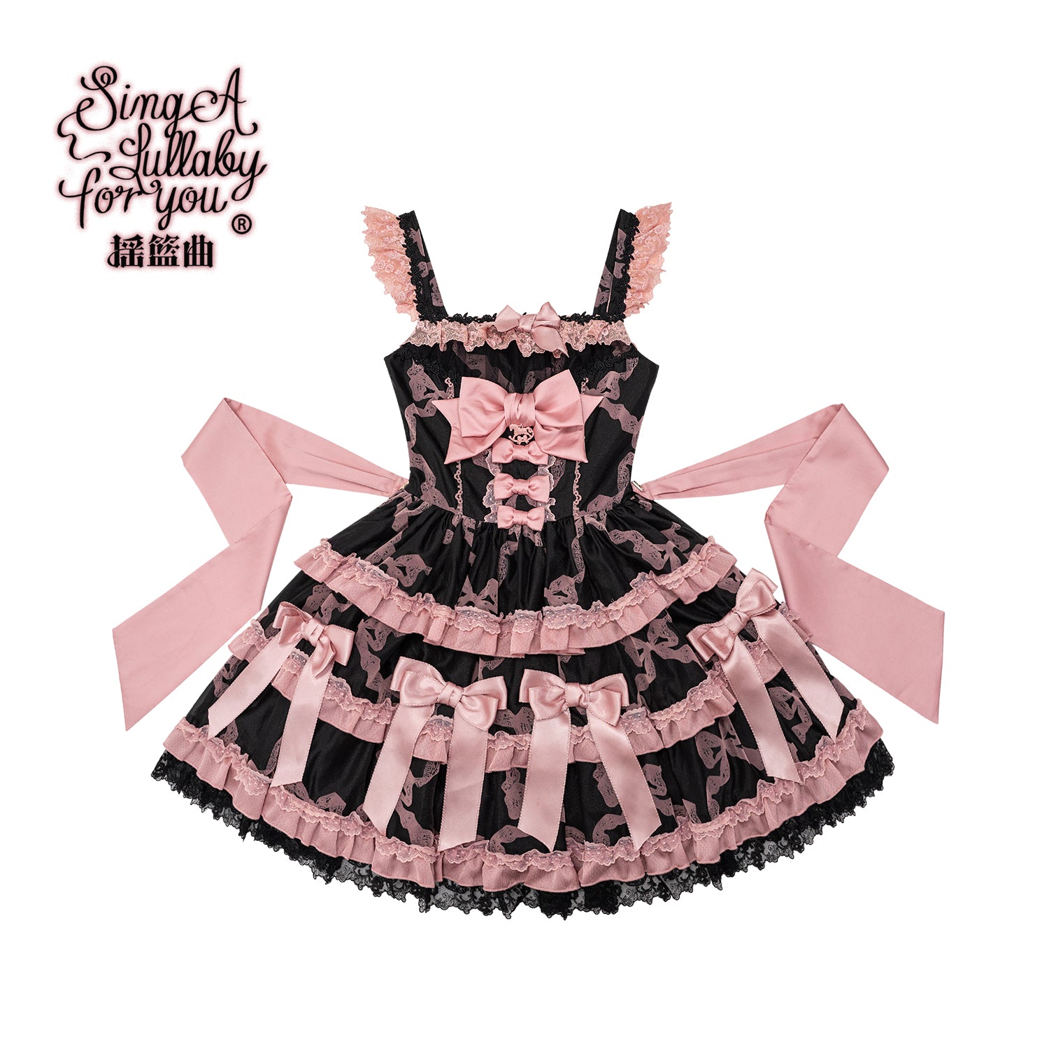 Antique Doll Wall Flocking Doll ジャンパースカート【Lullaby