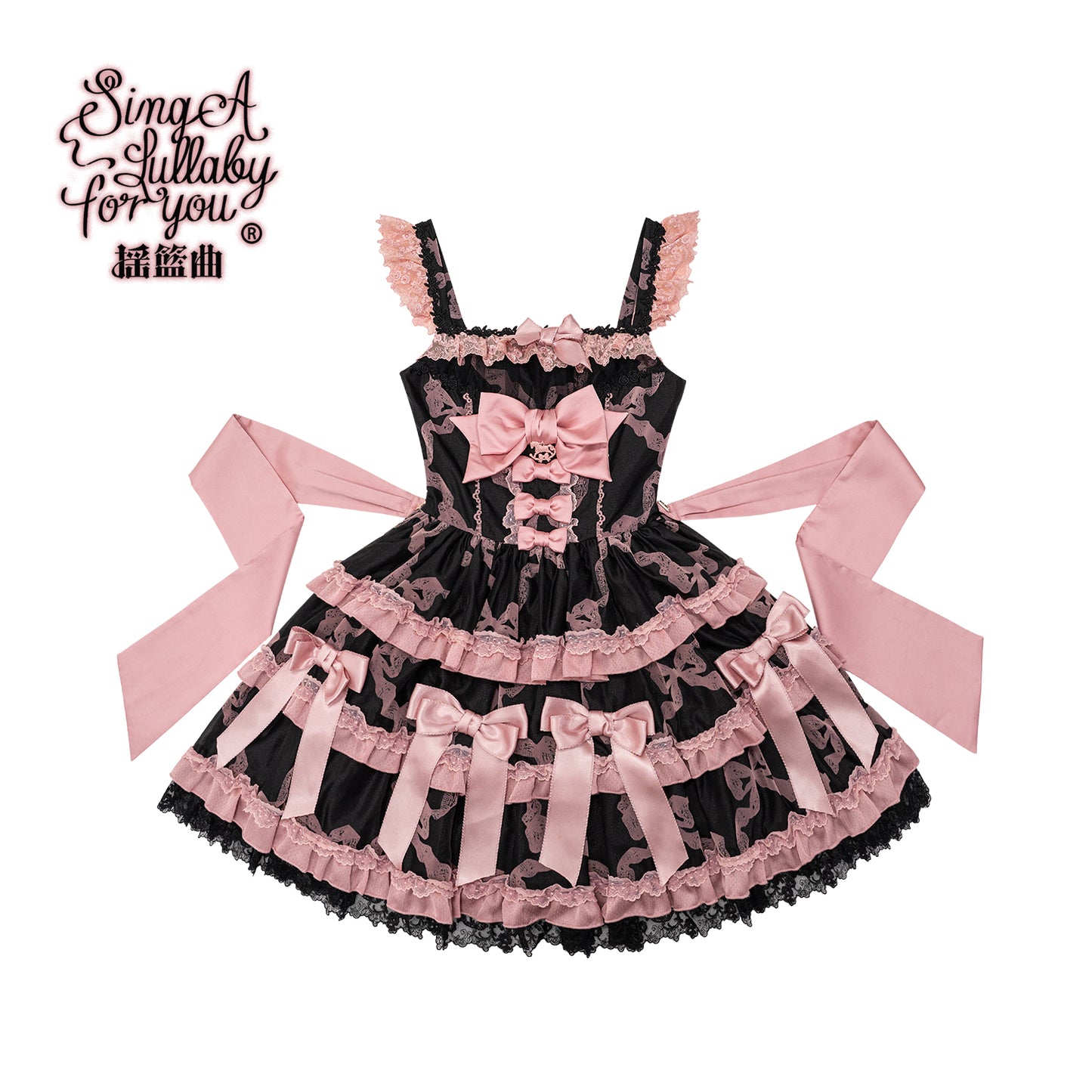 Antique Doll Wall Flocking Doll ジャンパースカート【Lullaby】