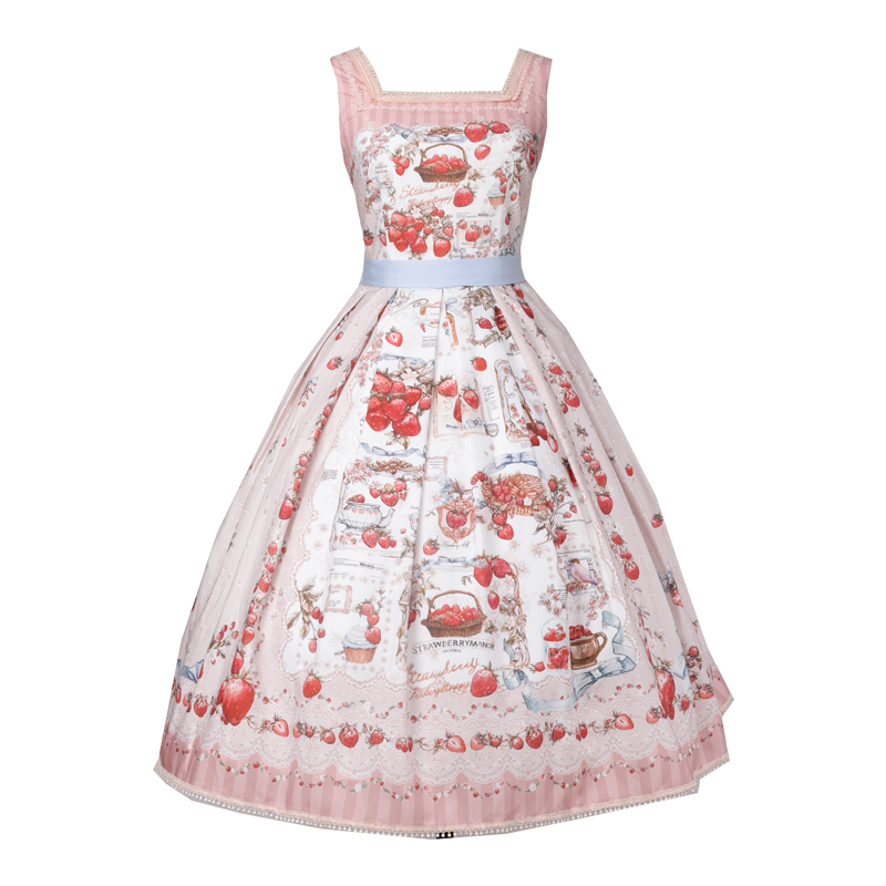 【受注予約~12/16】Strawberry Manor ジャンパースカート【Balladeer】