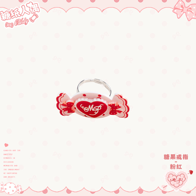 【受注予約~12/8】Candy Wrapper アクセサリー【花与珍珠匣】