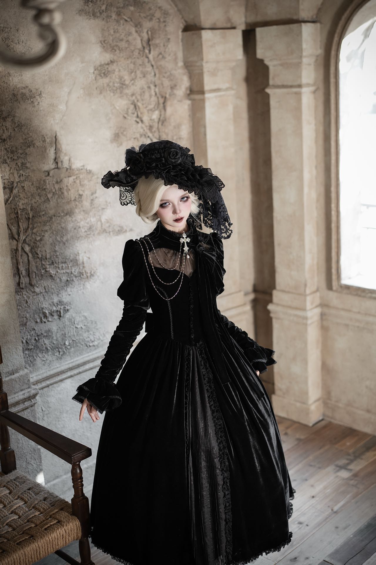 【受注予約~12/24】Black Isis Heart ワンピース【初代魔女】