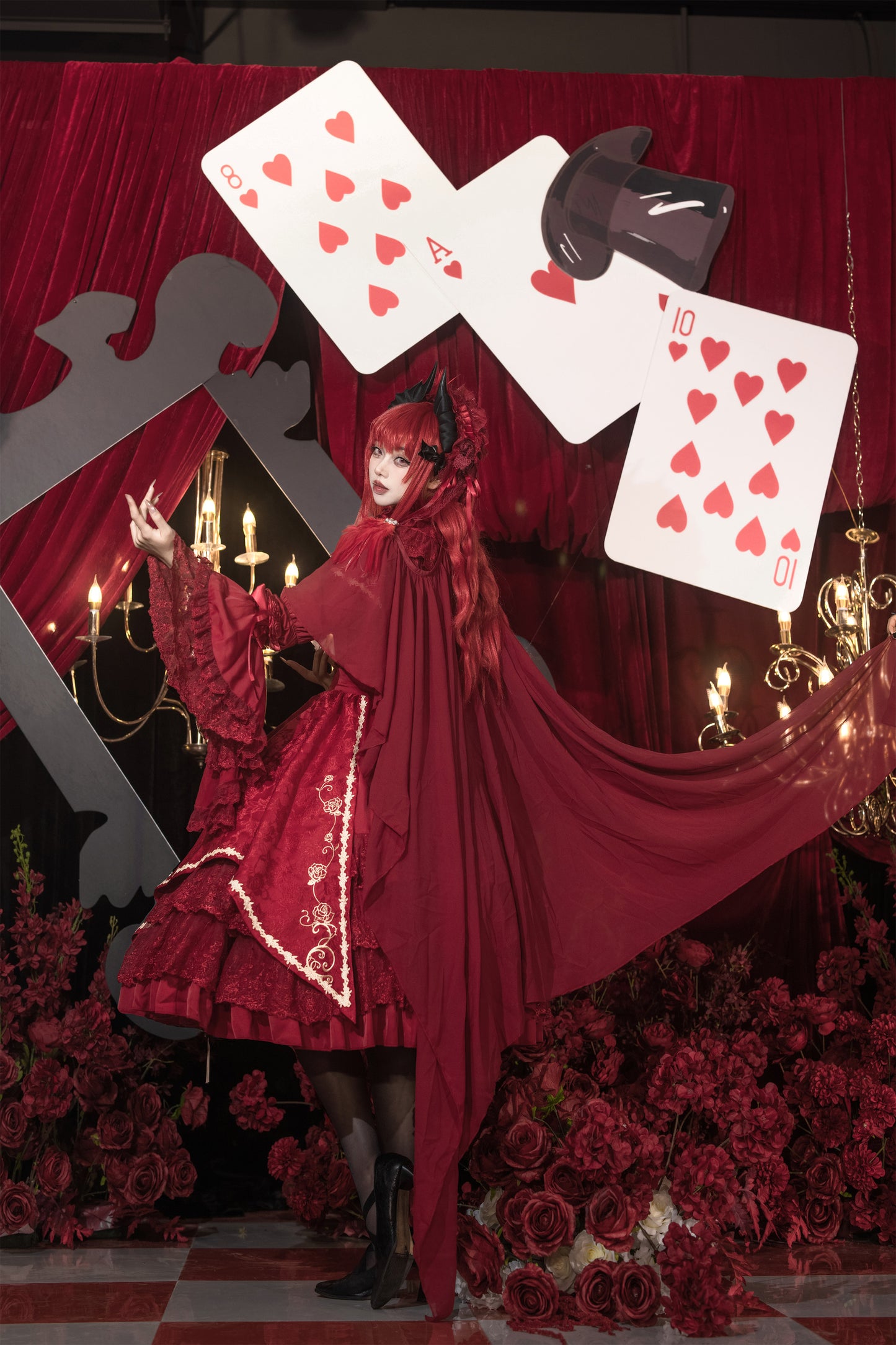 【受注予約~12/8】ヤミガラス マント・アクセサリー【南笙阁】