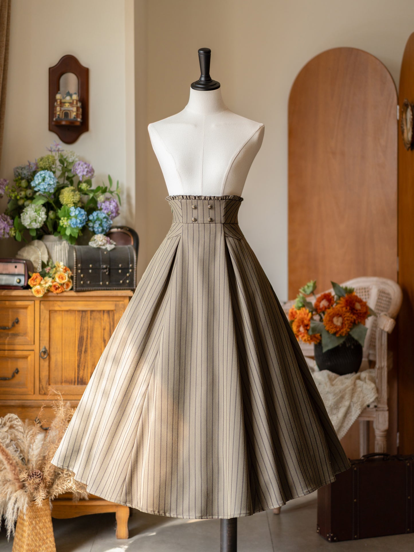 Forest Log ハイウエストスカート【Forest Wardrobe】