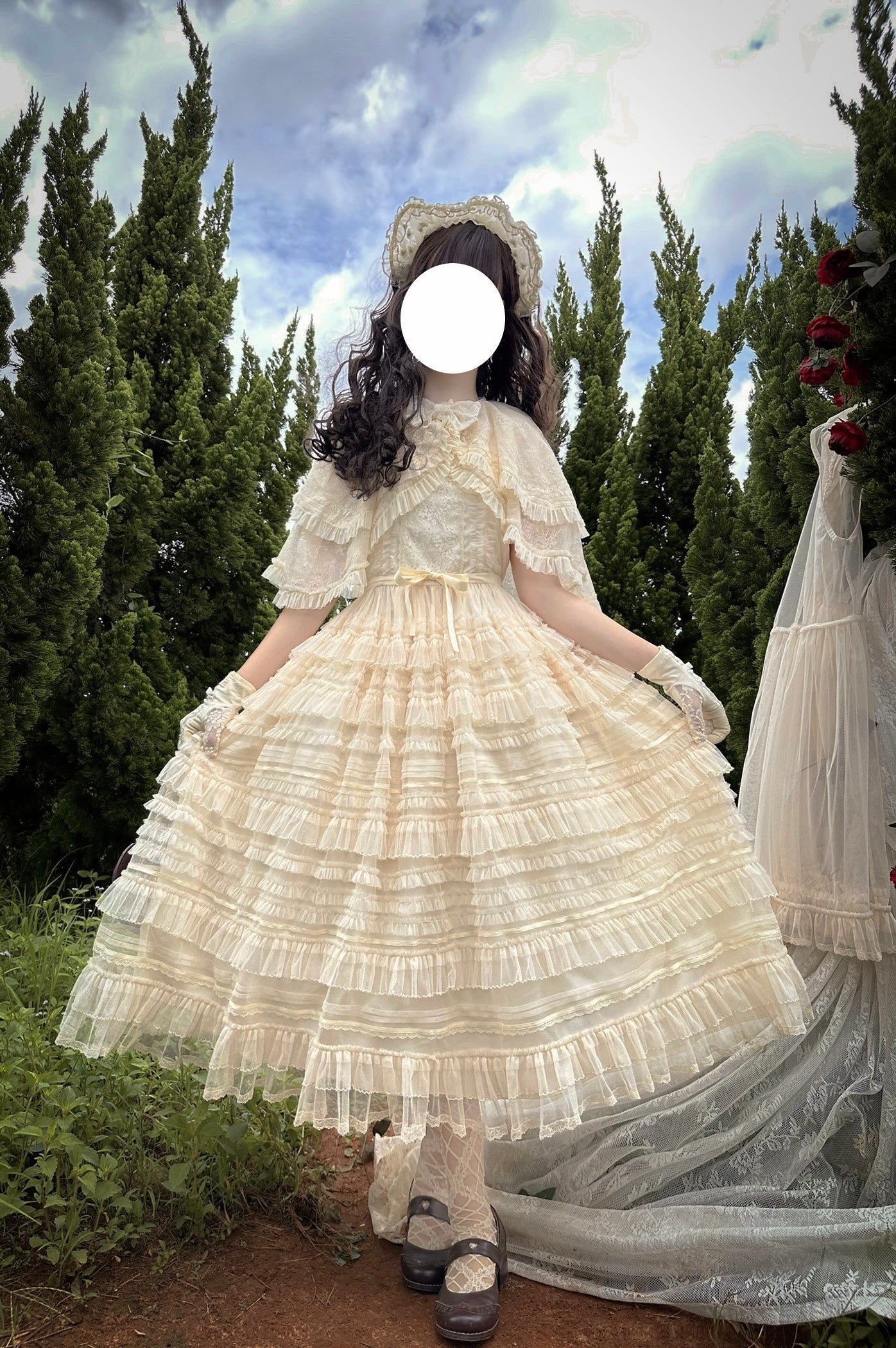 Hazy Dream ジャンパースカート【銀杏指針】