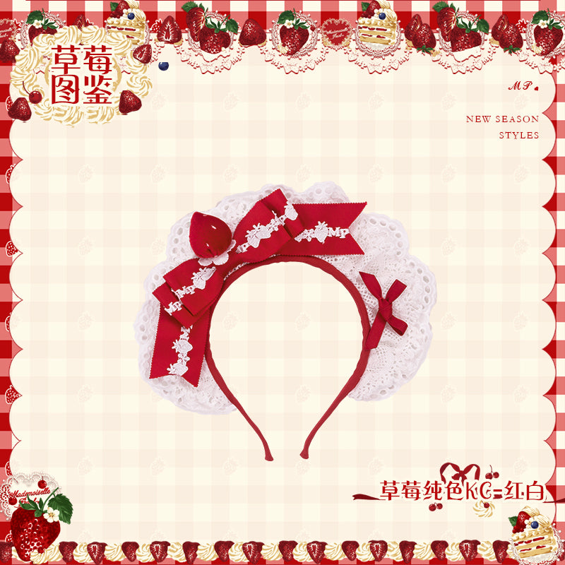 【受注予約~11/18】Strawberry Cake Illustration アクセサリー【花与珍珠匣】