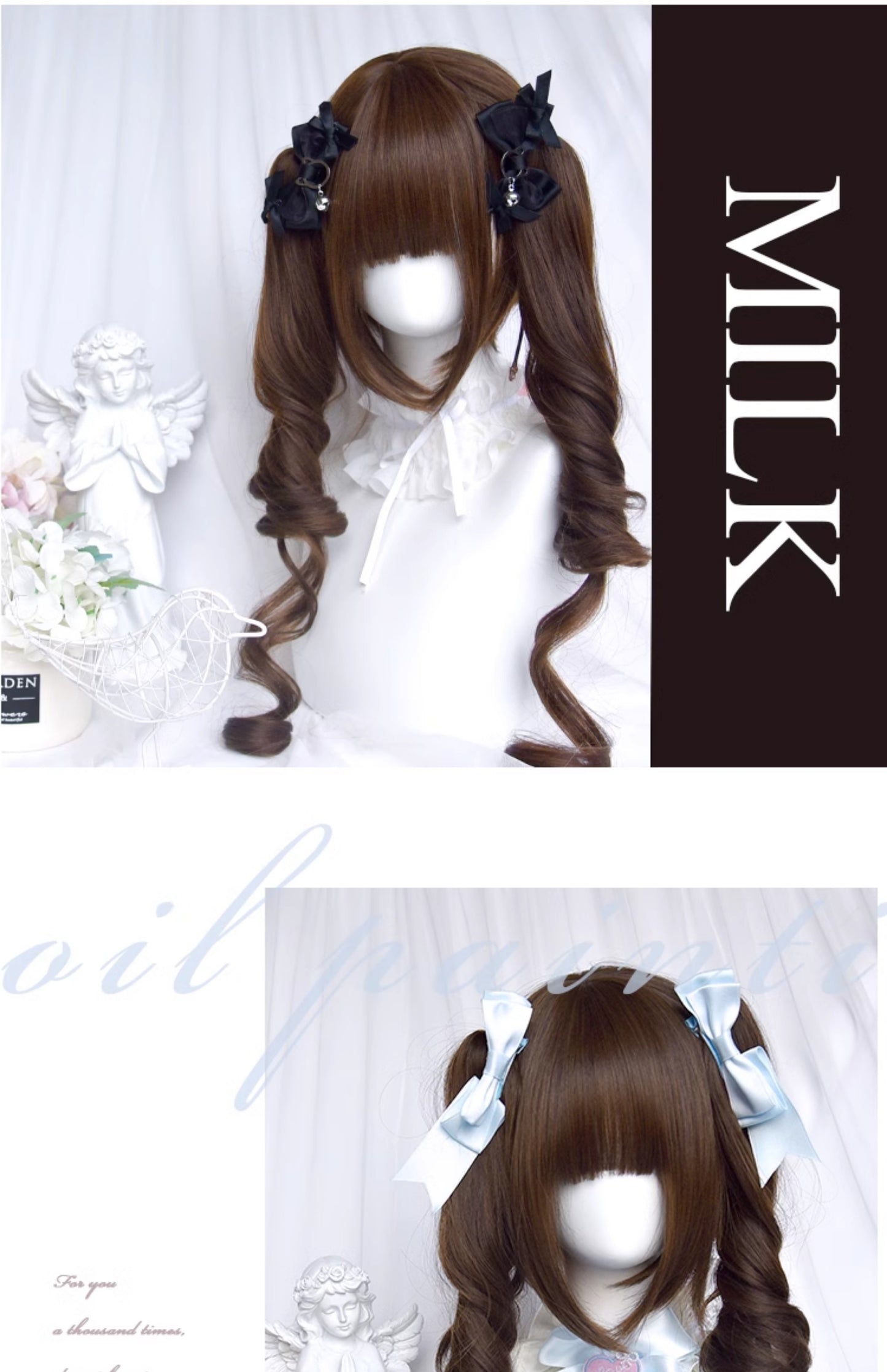 ツインロールウィッグ(60cm)【SINWAVY】