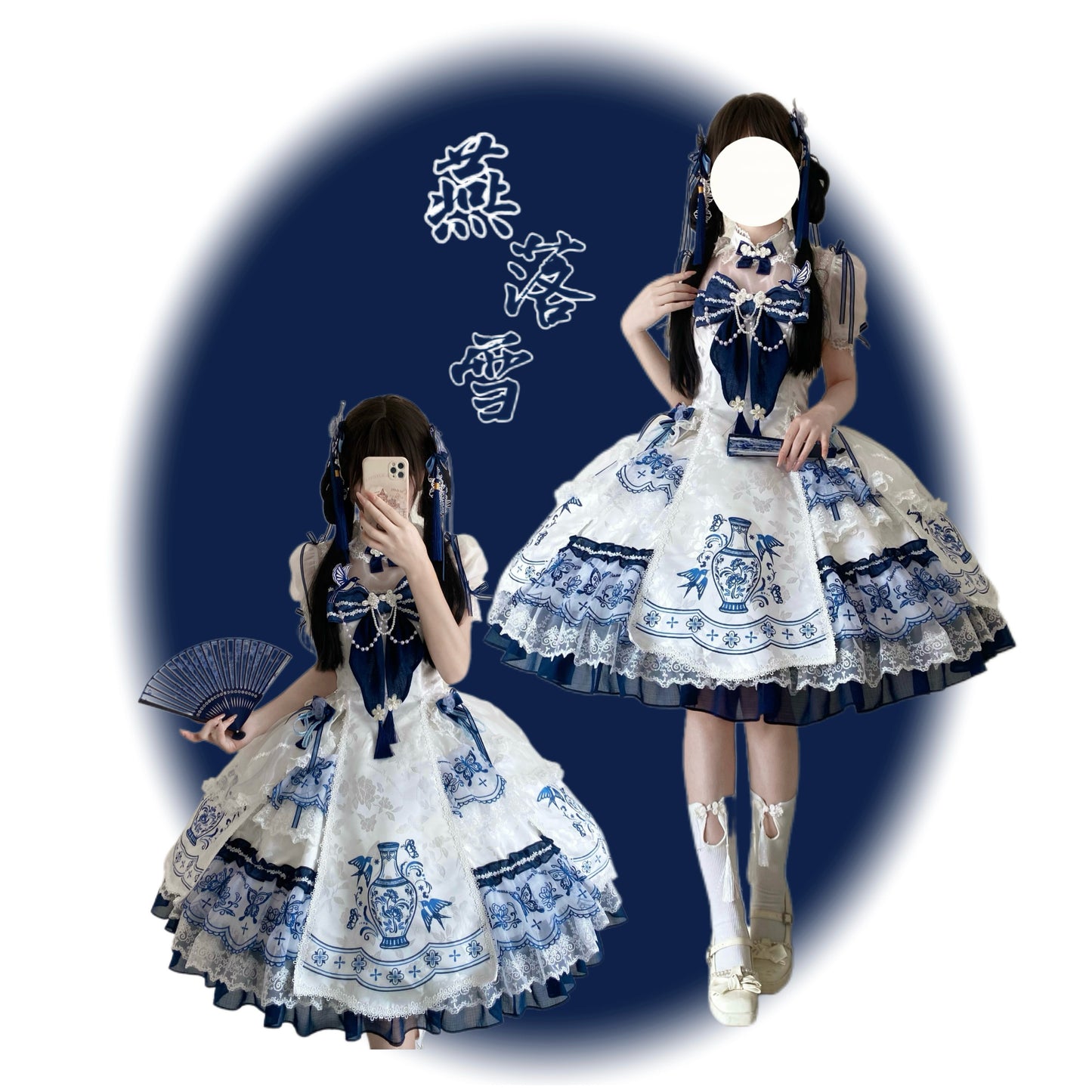 【受注予約~9/13】ユキツバメ ワンピース【Discovering Treasures Studio】