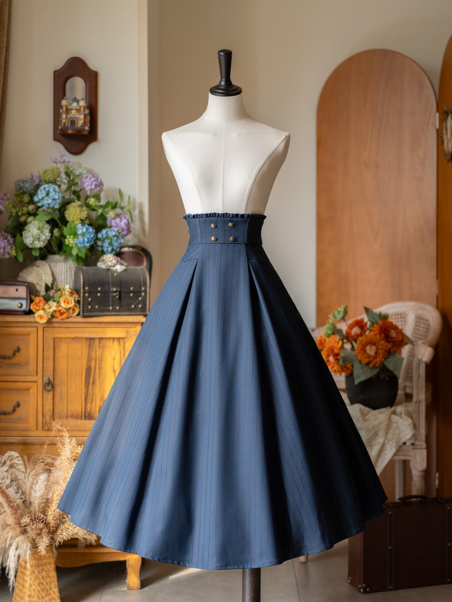 Forest Log ハイウエストスカート【Forest Wardrobe】