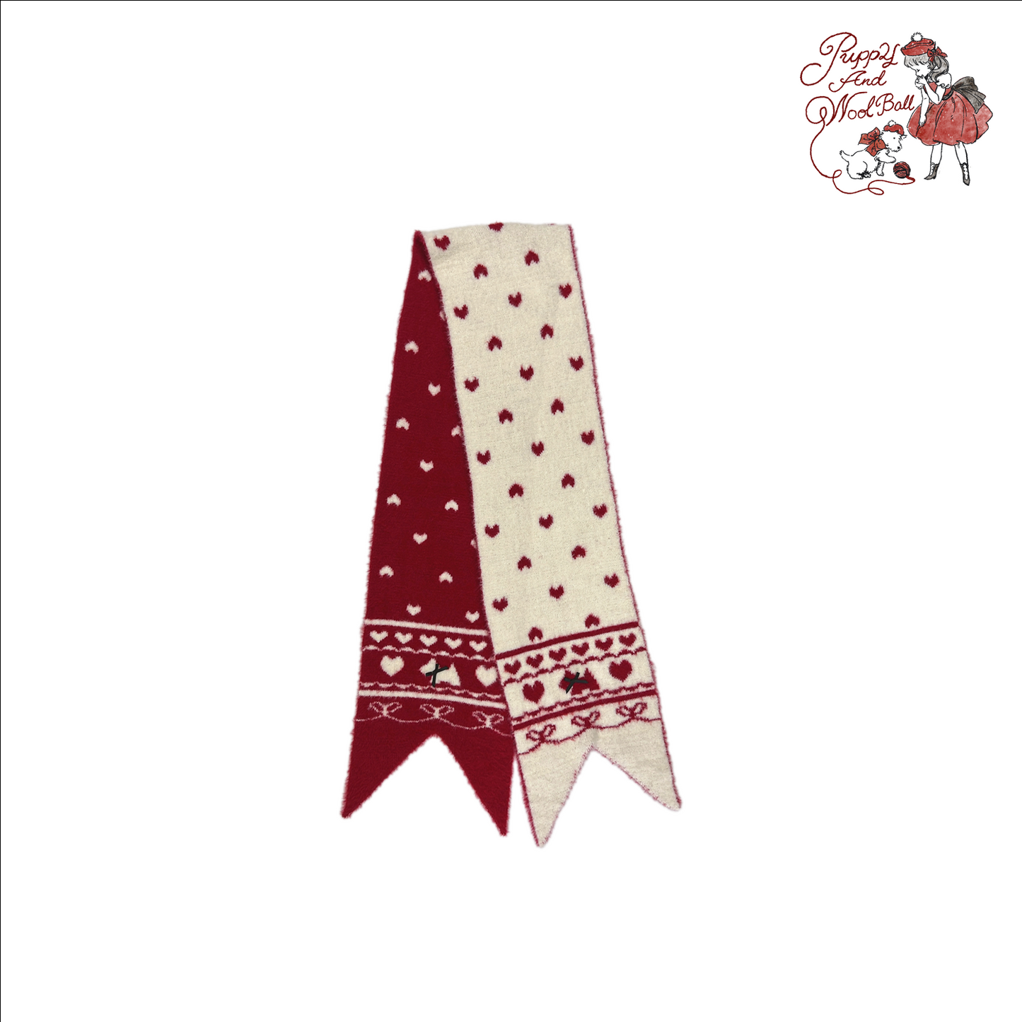 【受注予約~10/30】Puppy and WoolBall アクセサリー【iris de nuit】