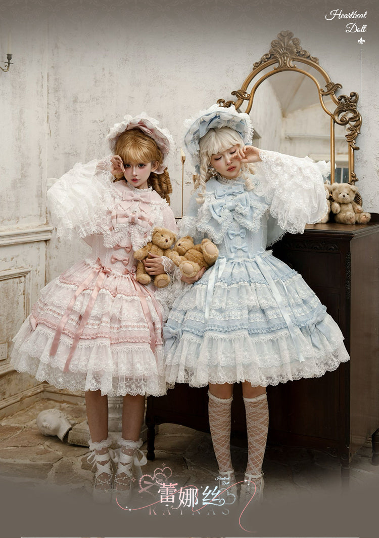 Lenas ジャンパースカート・ケープ【心动玩偶】