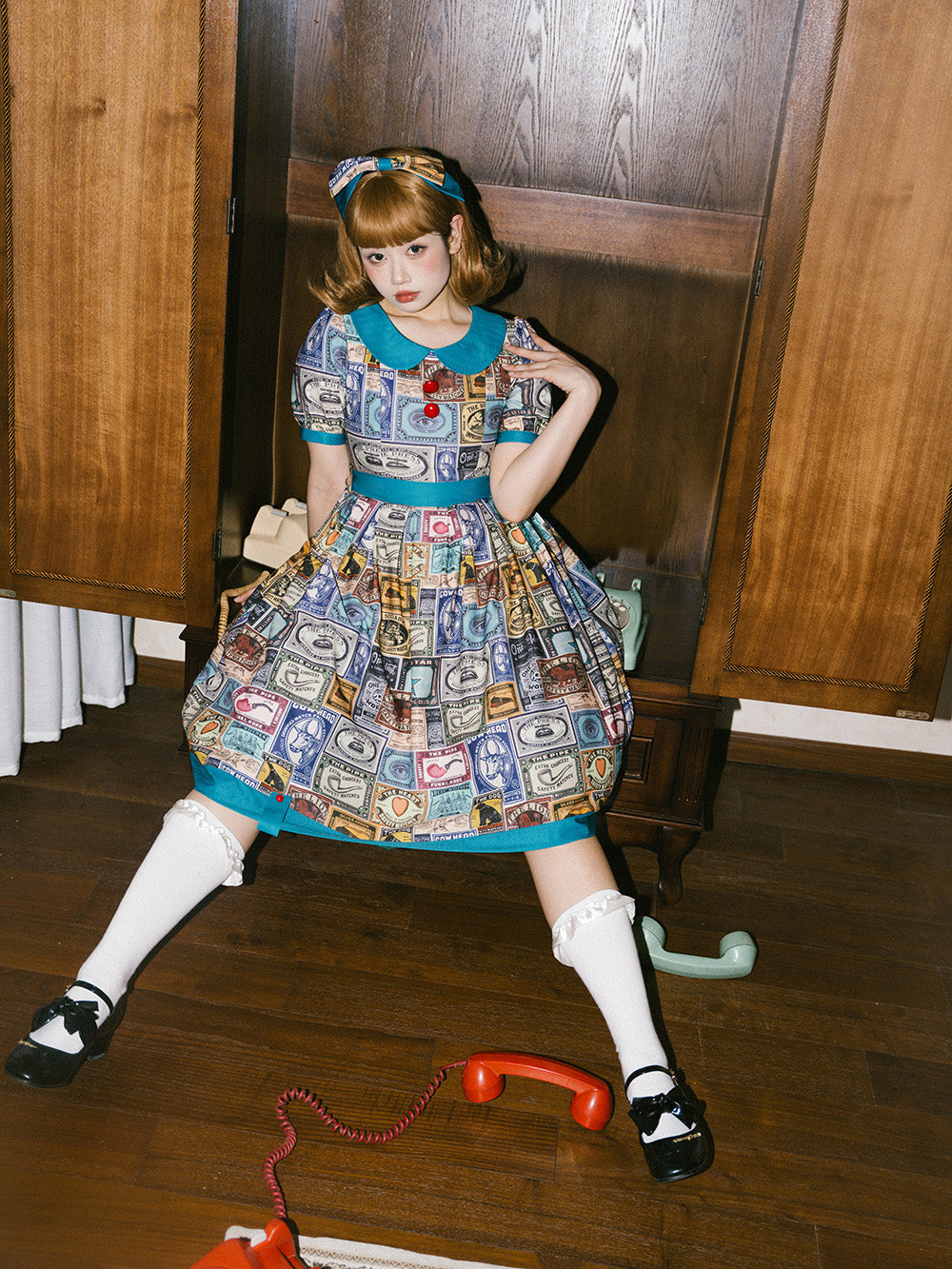 Antique Labels ワンピース【Miss Cube】