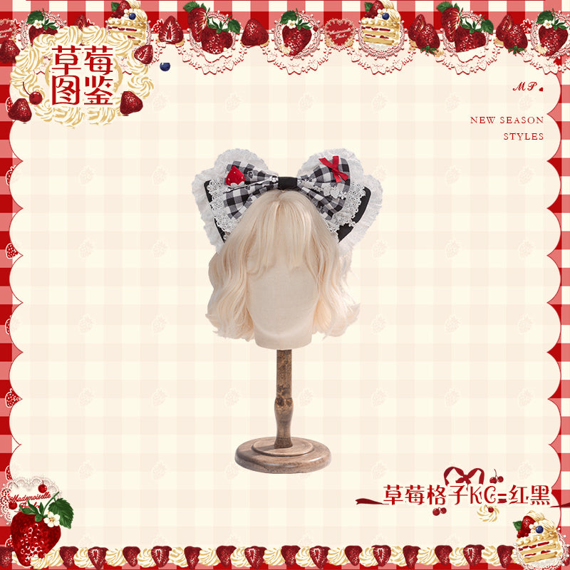 【受注予約~11/18】Strawberry Cake Illustration アクセサリー【花与珍珠匣】