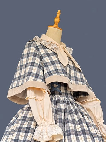 Morning Tune ケープ付きジャンパースカート【Infanta】