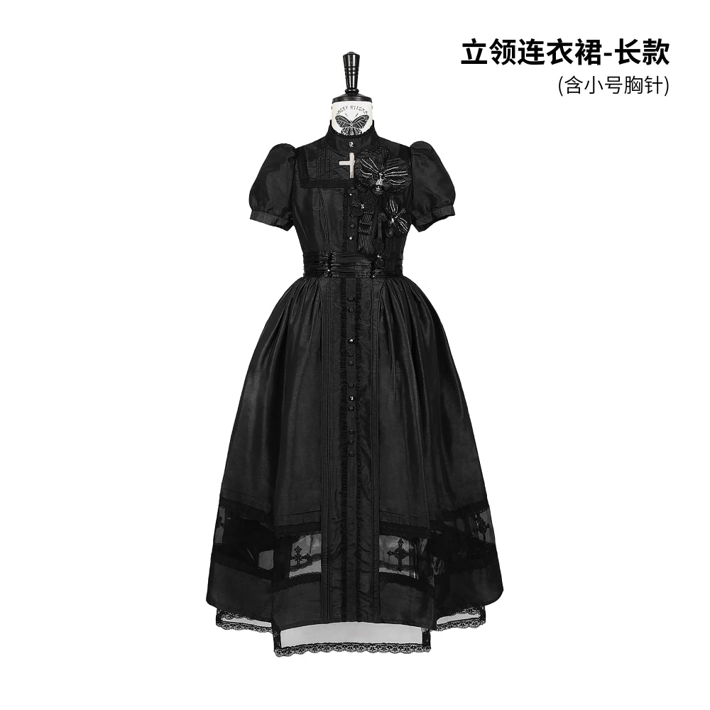 【受注予約~9/2】Spectral Orchid ワンピース(タイプ2)【魔女販售】