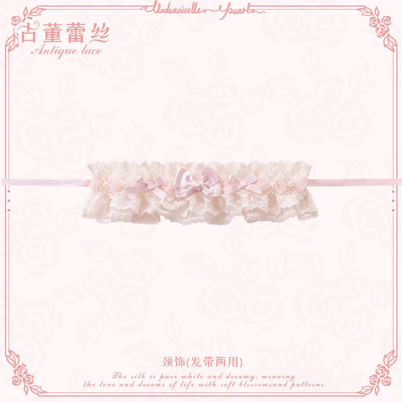 【受注予約~4/2】Antique Race アクセサリー【花与珍珠匣】