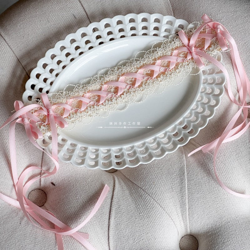 リボンテールヘッドドレス【妹抖手作工作屋】