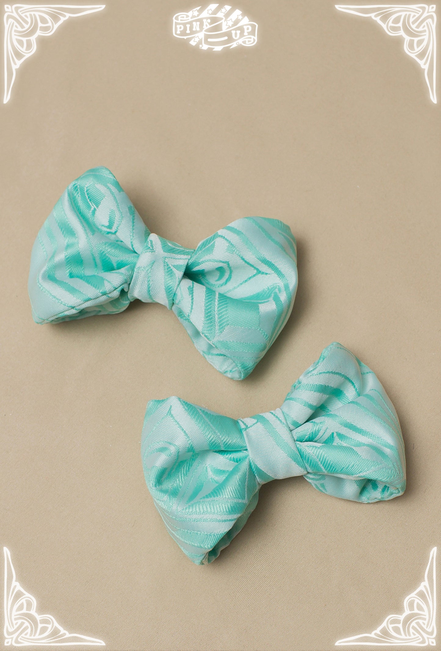 [Pre-orders until March 12th] Chooocolate Ribbon Barrette, Ribbon Pin, Brooch [PINK UP]