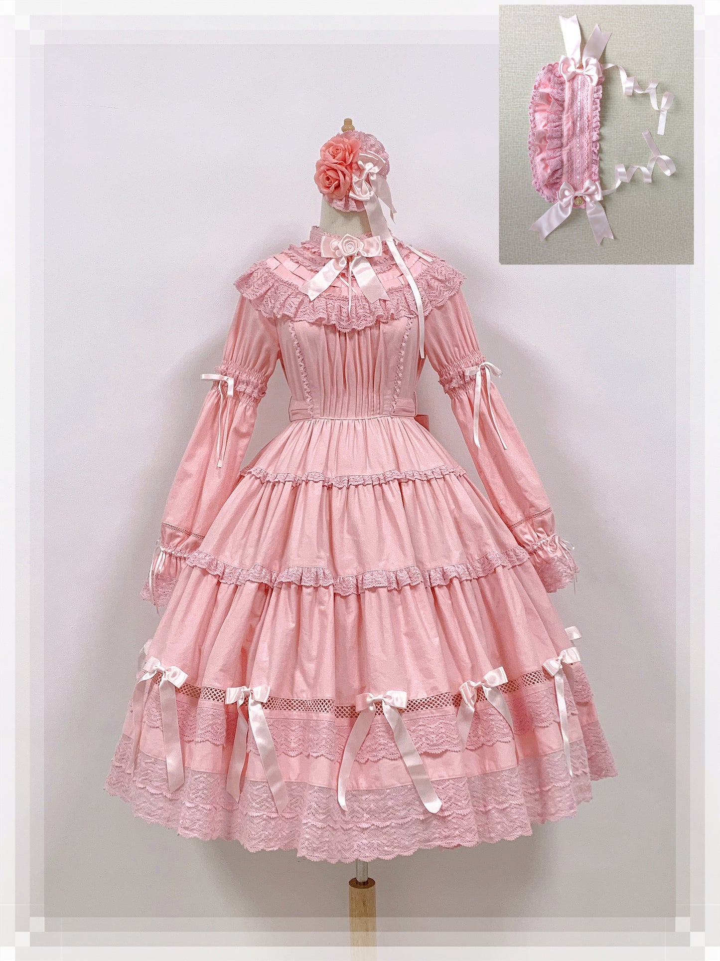 【受注予約~4/16】Edberg Rose ワンピースセット【Rose And Neverland】