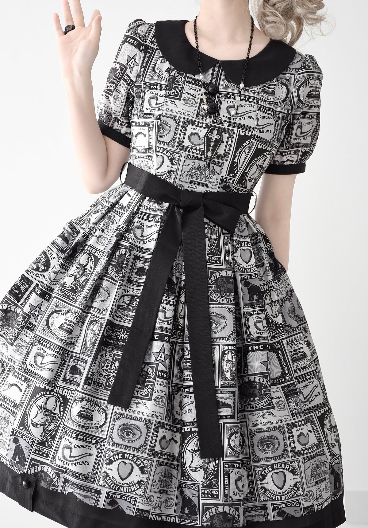 Antique Labels ワンピース【Miss Cube】