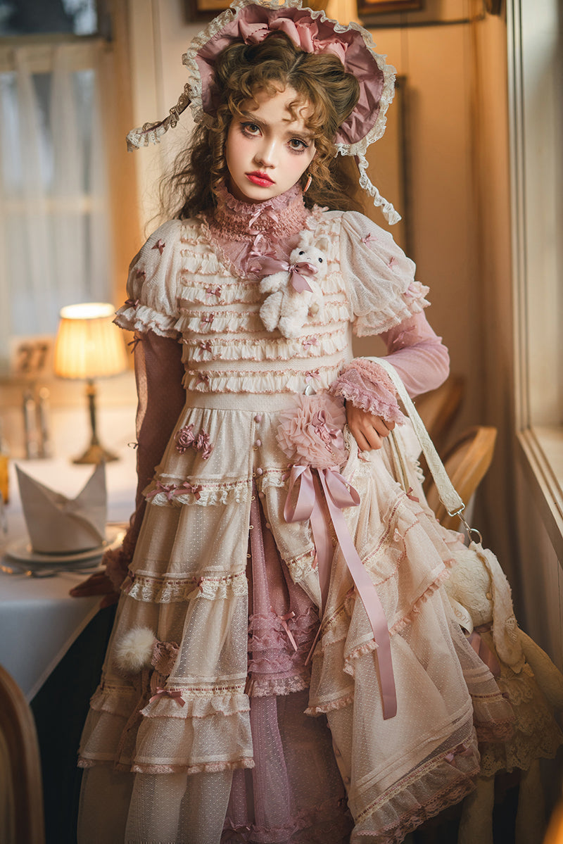 Epetice ワンピース(ブローチ付き)