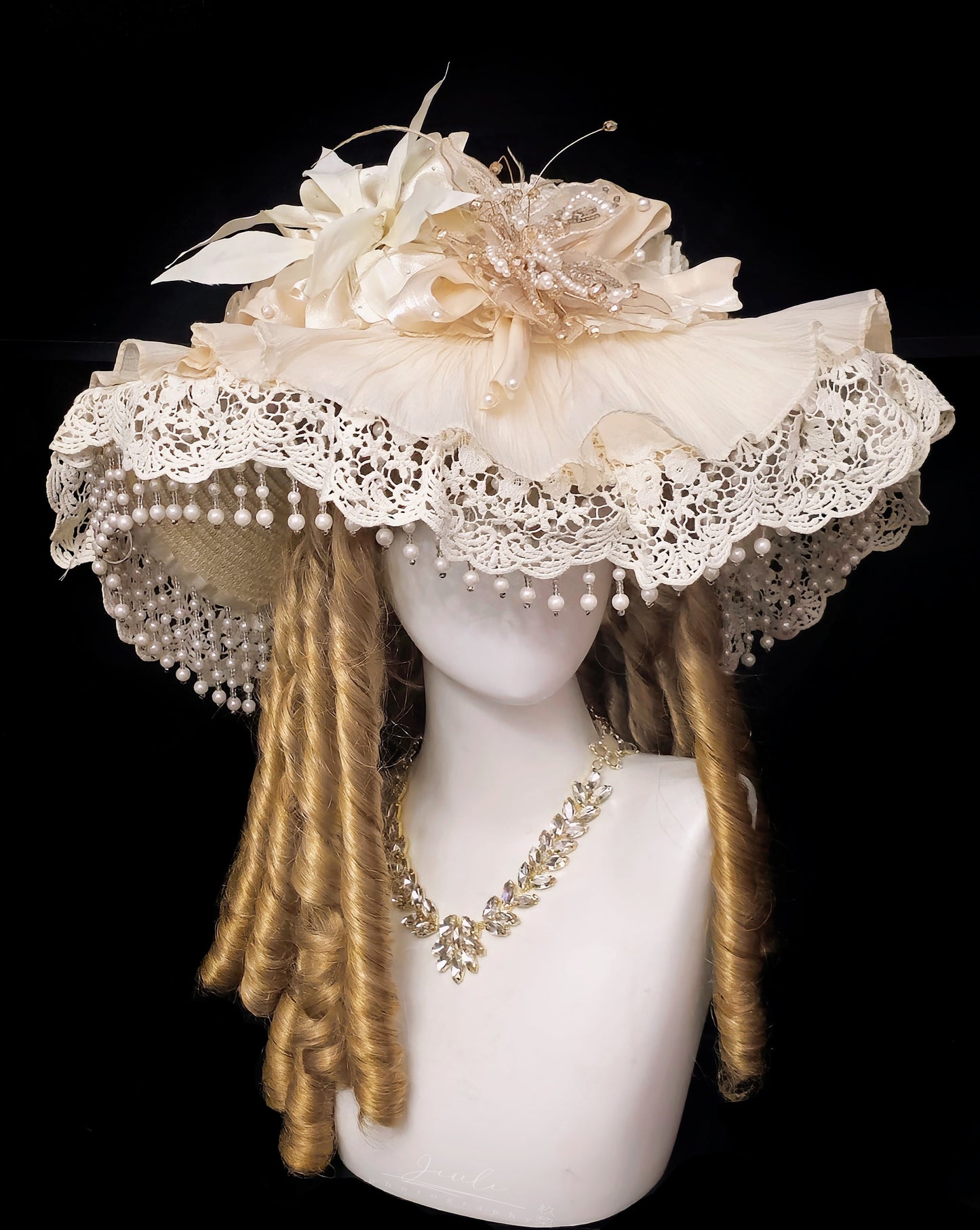 【受注予約~4/16】Lace Waltz × Apricot Waltz ワンピース・姫袖・フルセット【sedef】