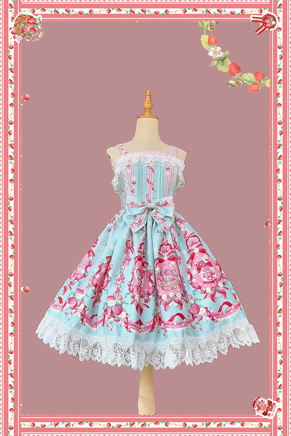 Strawberry Chef Jumper Skirt [Infanta]