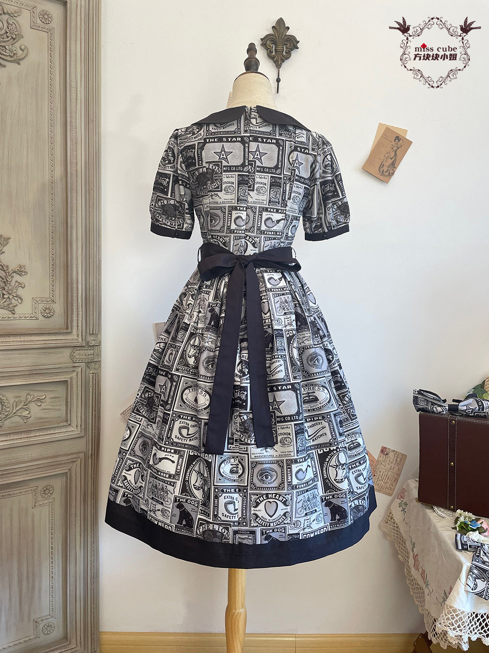 Antique Labels ワンピース【Miss Cube】