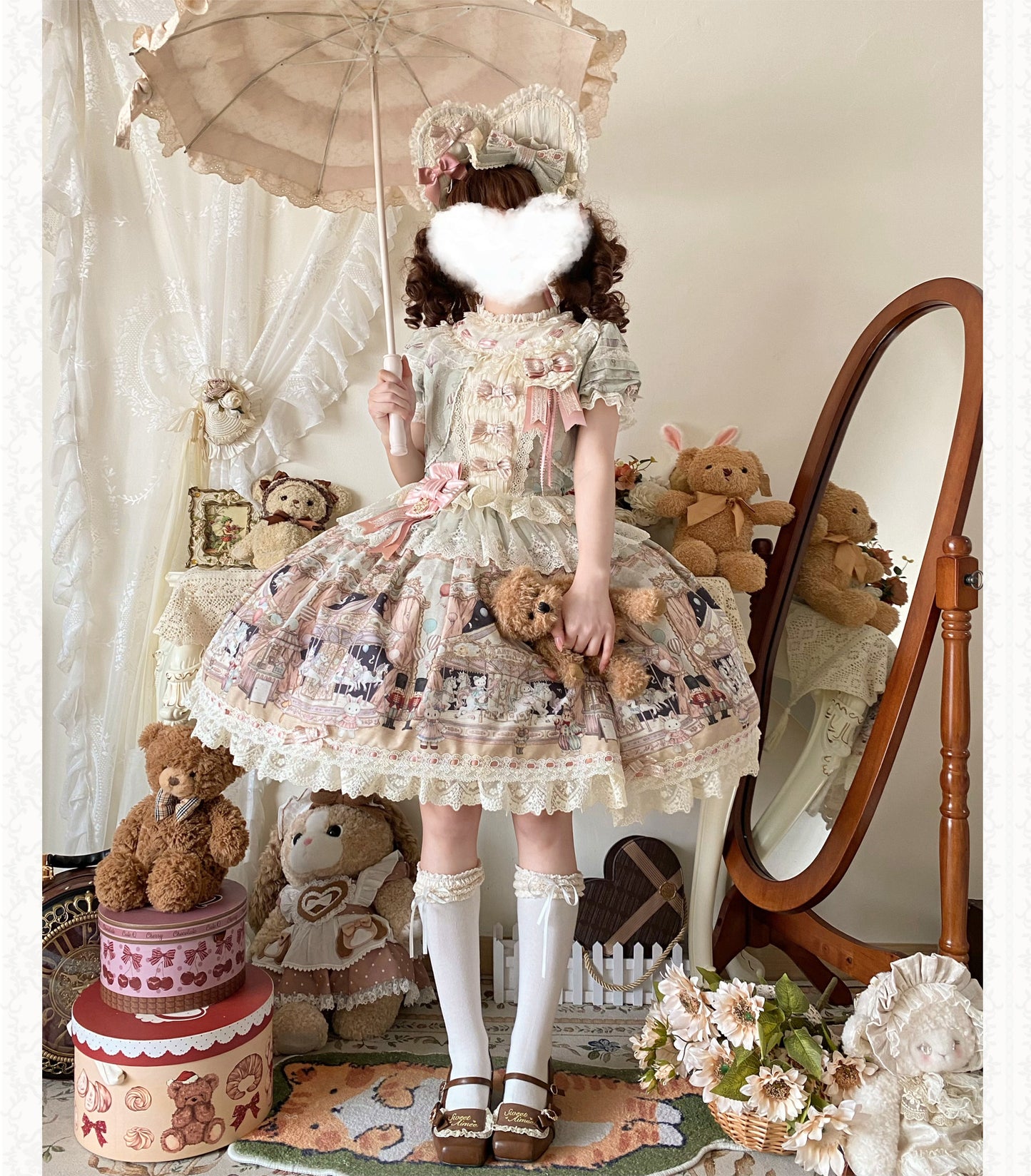 【受注予約~5/28】Magical Night at the Amusement Park ワンピース・フルセット(タイプ2)【Antique Doll】