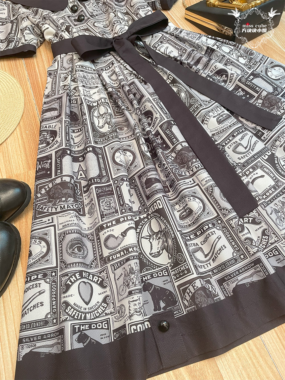 Antique Labels ワンピース【Miss Cube】