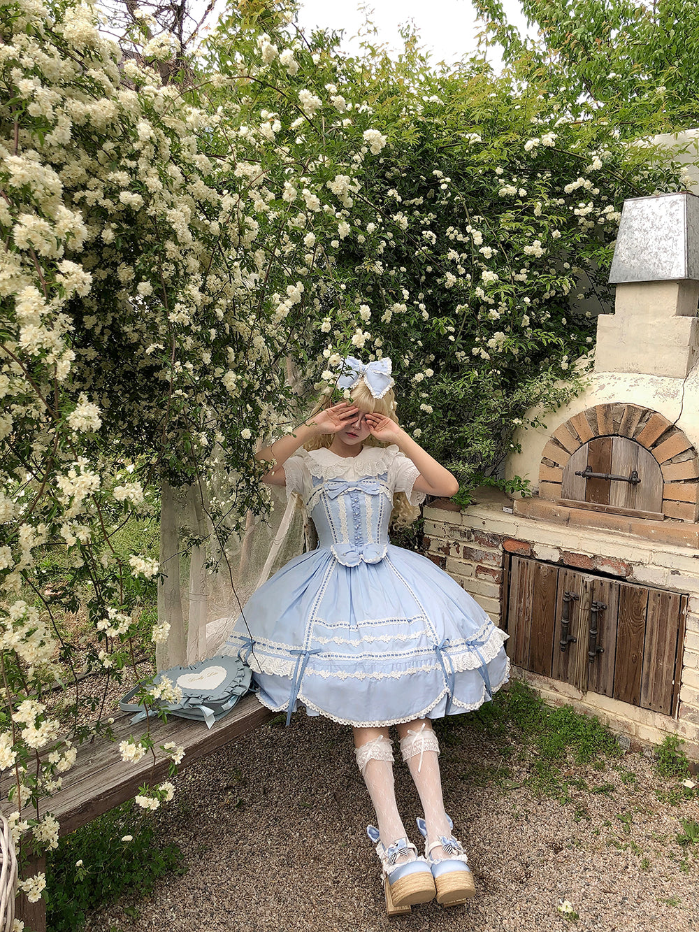 Ancient Petal Cake ジャンパースカート【Miss Point】