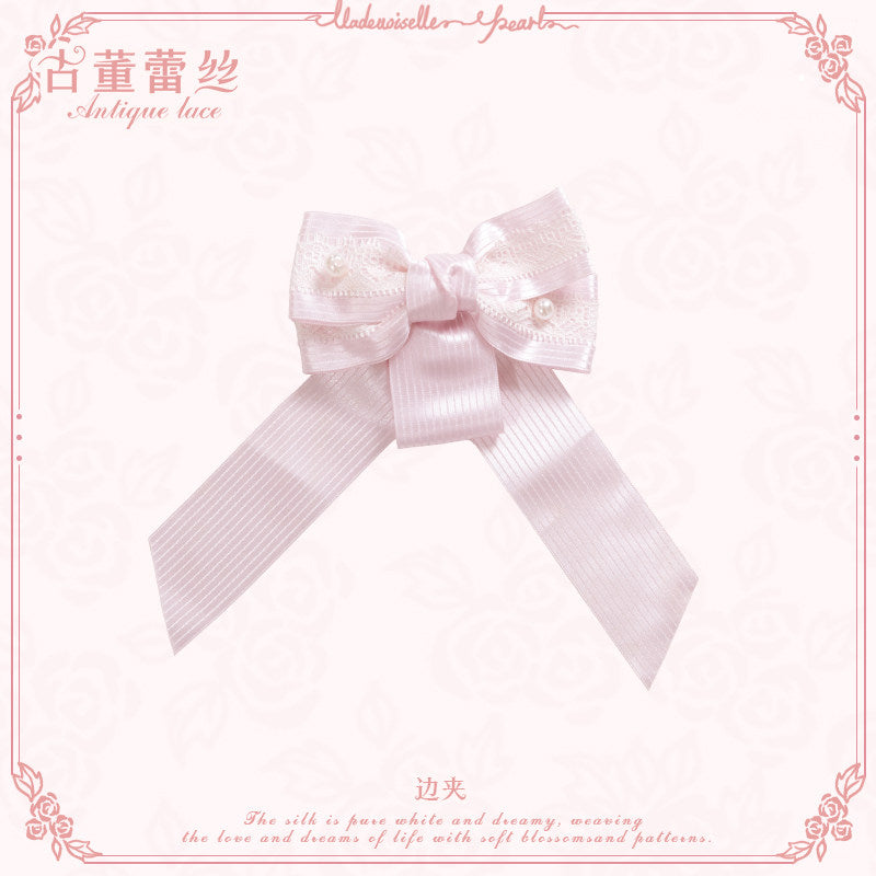 【受注予約~4/2】Antique Race アクセサリー【花与珍珠匣】