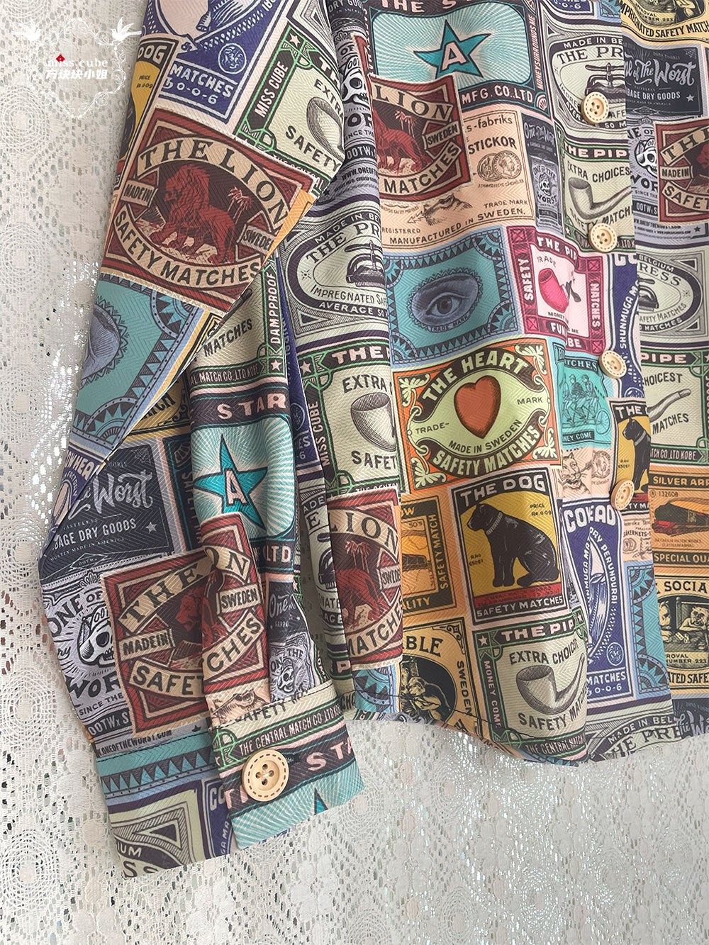 Antique Labels ブラウス【Miss Cube】