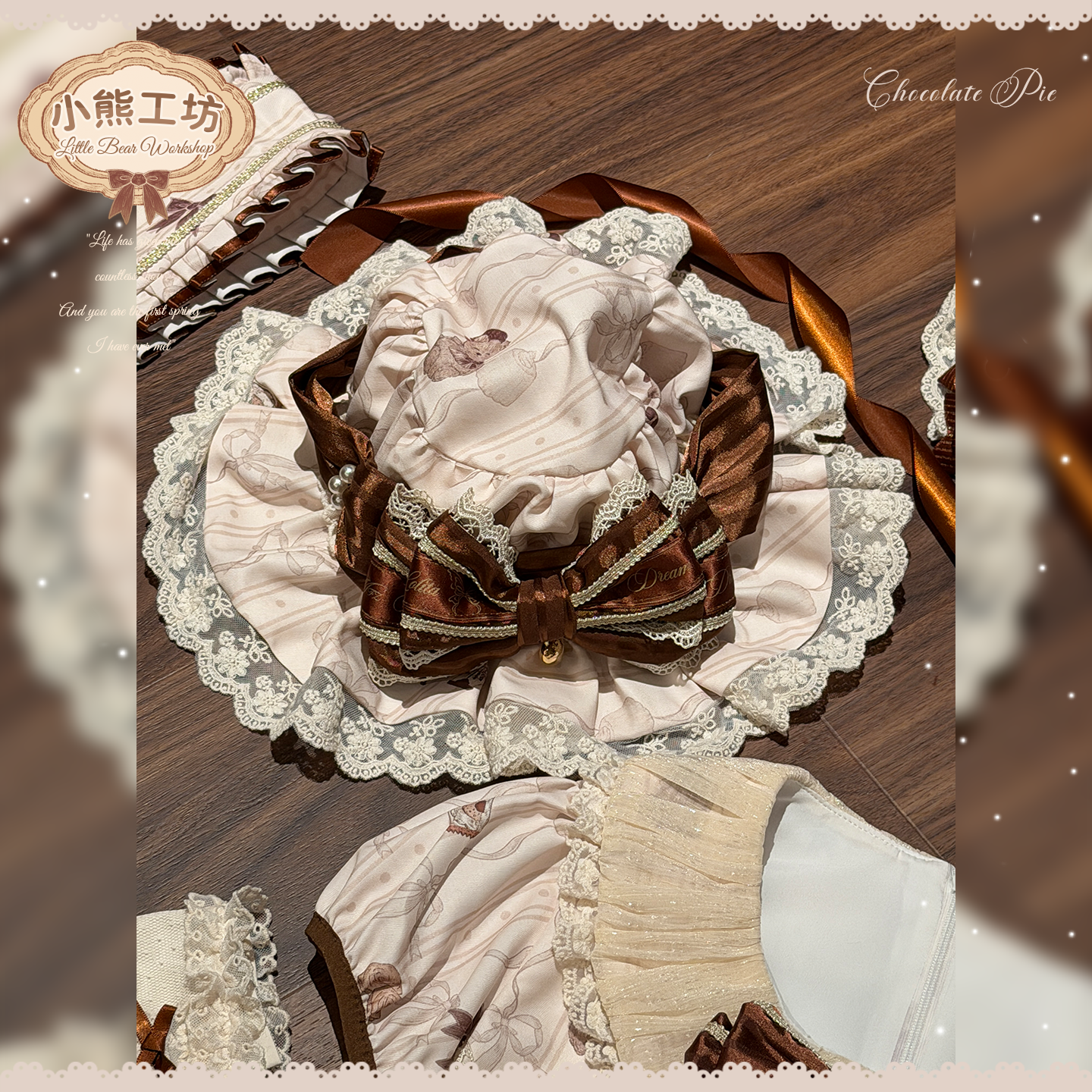 【受注予約~1/22】Bear Workshop アクセサリー【Dream Lolita】