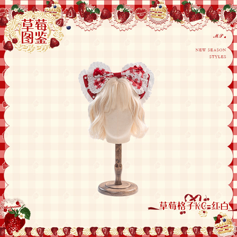 【受注予約~11/18】Strawberry Cake Illustration アクセサリー【花与珍珠匣】