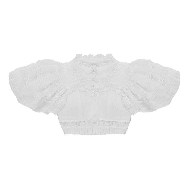 Sunset over the River ドットチュールトップス【With Puji】