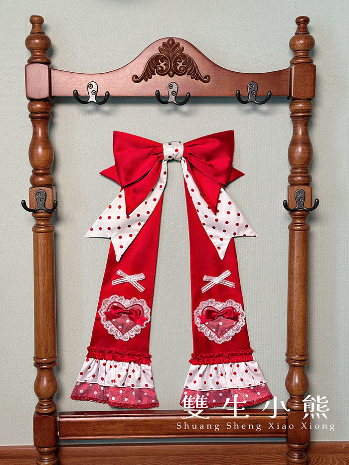 【受注予約~9/25】Eat Cake アクセサリー【双生小熊】