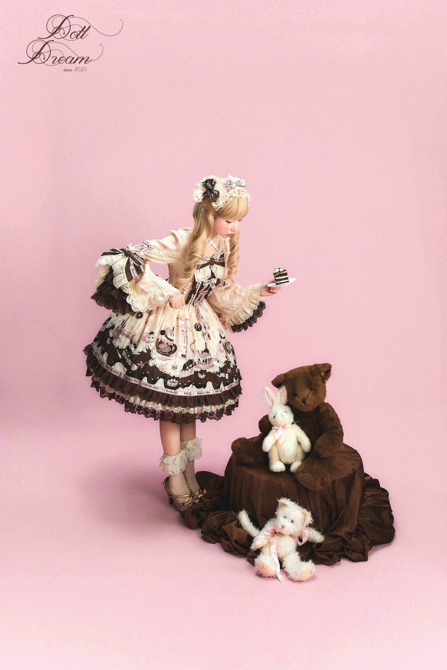 【受注予約~1/28】Ollie Ollie ワンピース・ジャンパースカート・ブラウス【Dream Doll】