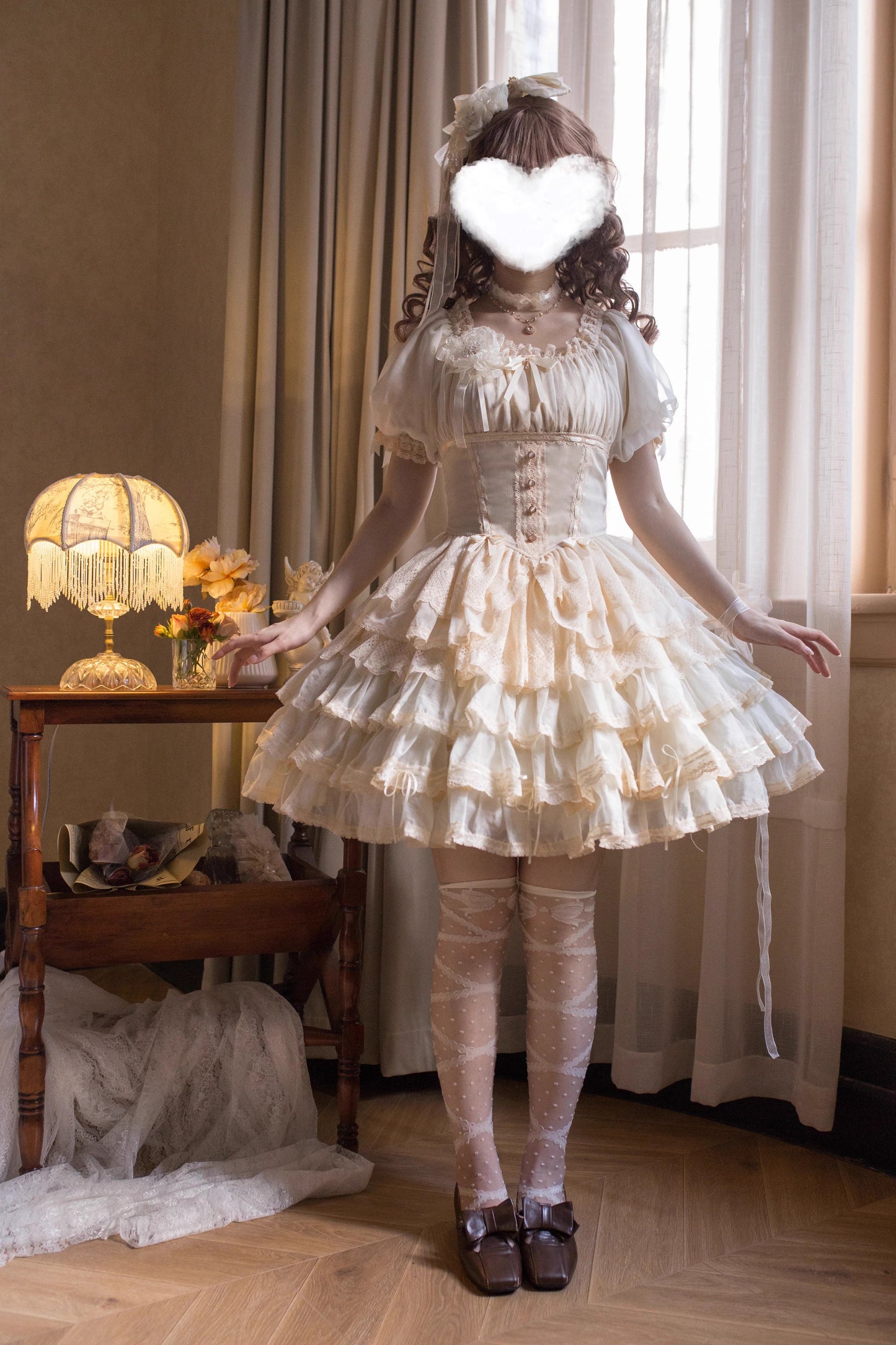 【受注予約~6/5】Midsummer Dance スカート【Flower Bouquet】