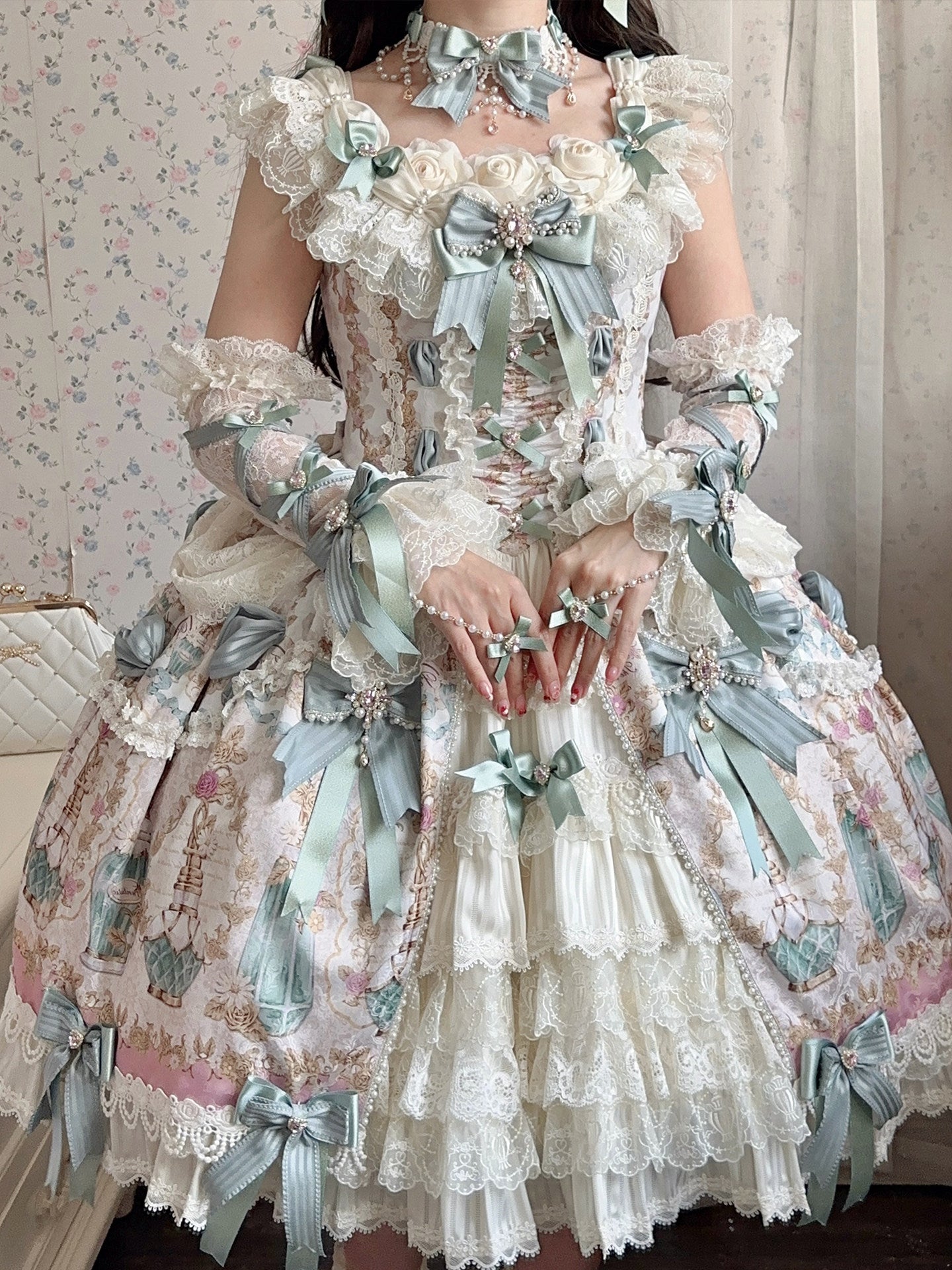 Antique Jewel Fragrance Accessoire【Zwillingsbären】