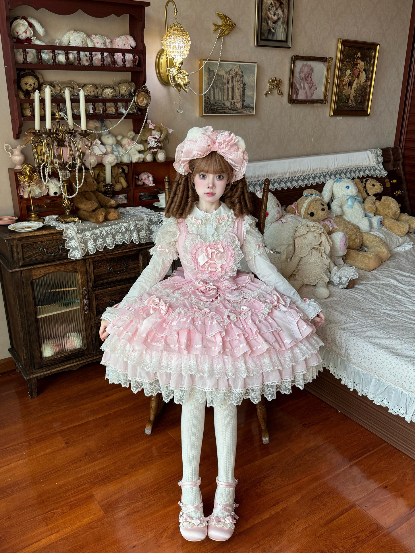 【受注予約~10/23】Princess Bear ケープ・ヘアアクセサリー【Discovering Treasures Studio】