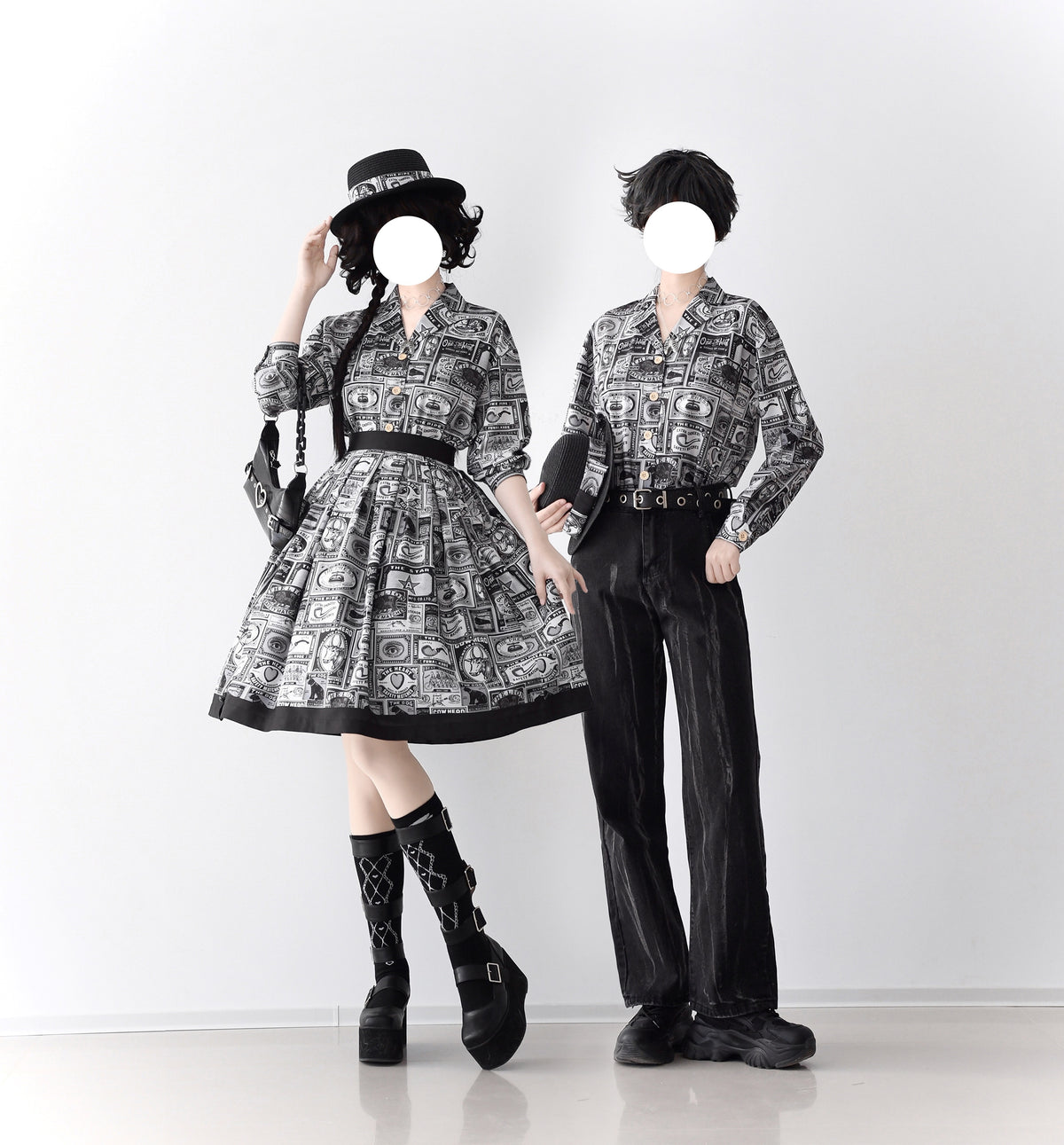 Antique Labels スカート【Miss Cube】