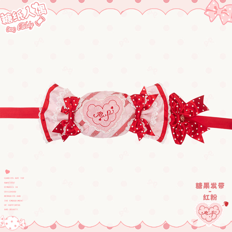 【受注予約~12/8】Candy Wrapper アクセサリー【花与珍珠匣】