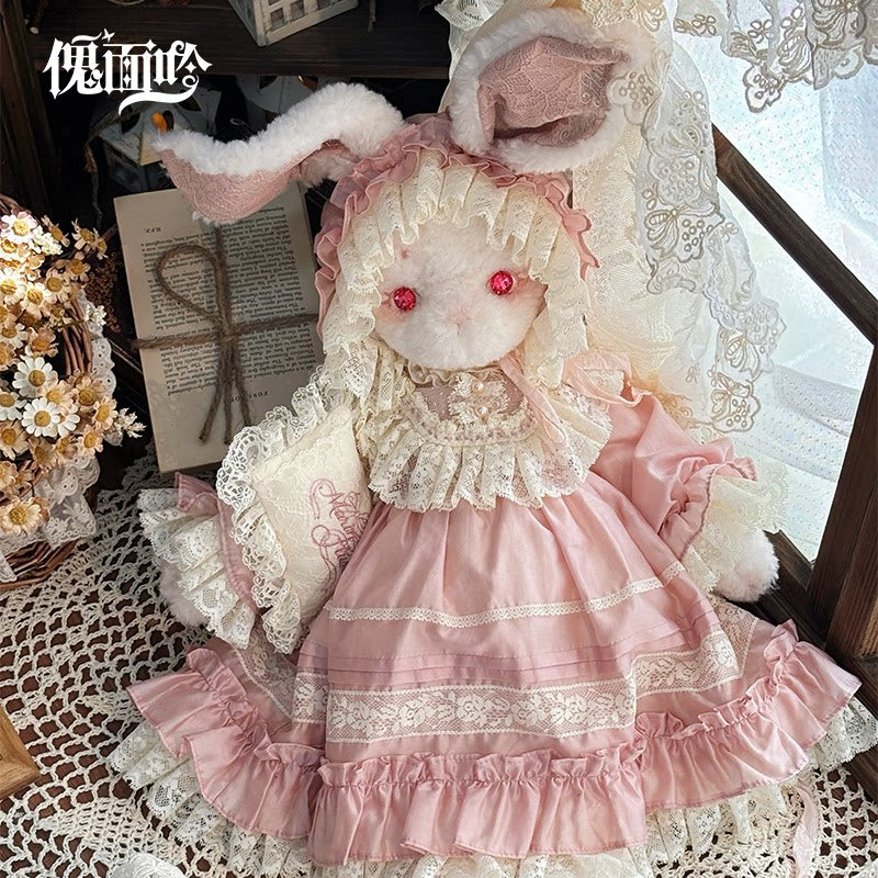【受注予約~5/27】Sloth うさぎのぬいぐるみバッグ・お洋服つきフルセット【MarinFlust】