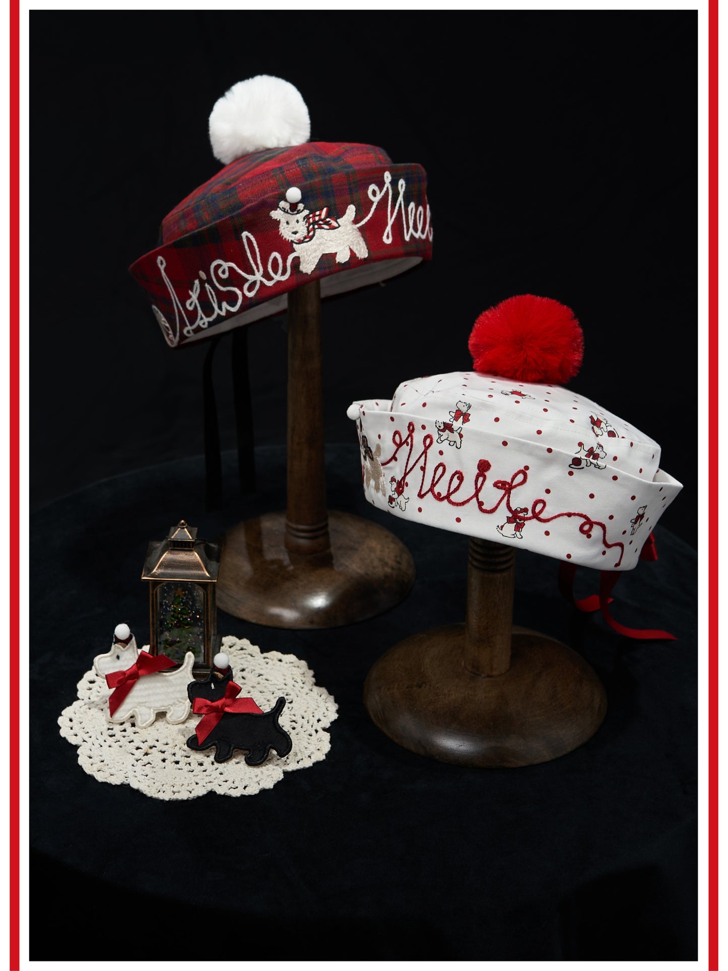 Puppy and WoolBall アクセサリー【iris de nuit】